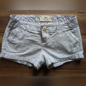 Hollister pinstripe shorts